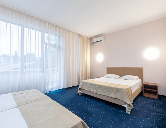 Семейный 2-местный, корпус 2,3 - Дом отдыха «Золотые пески» Пицунда