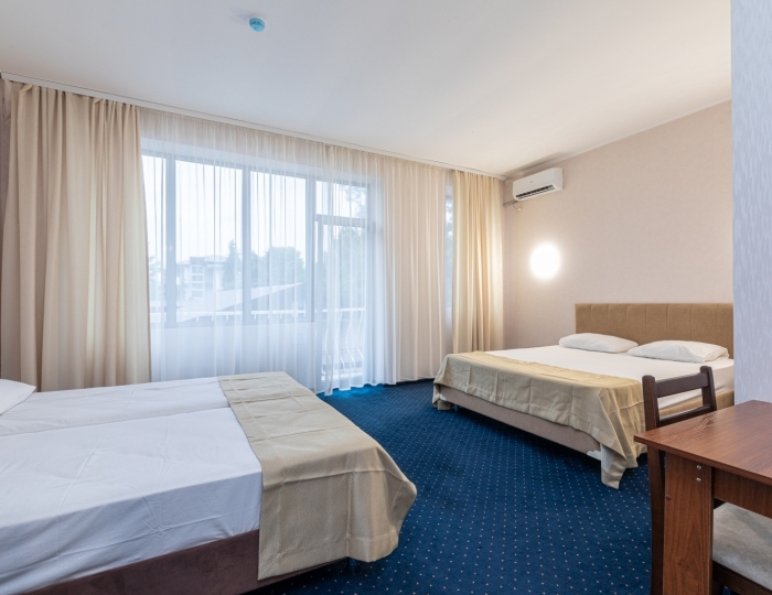 Семейный 2-местный, корпус 2,3 - Дом отдыха «Золотые пески» Пицунда